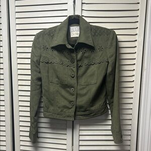 Cache Dark Green Women's Utility Jacket